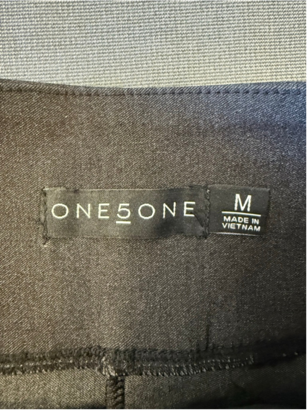 One5One Women's shorts Black/Charcoal Size Medium - Picture 6 of 6